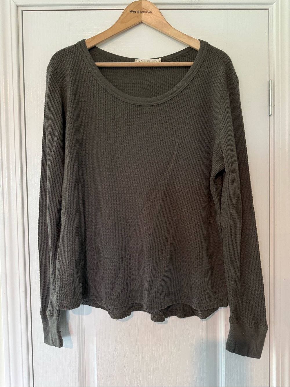 Simply Merino Waffle Top